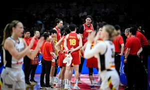 世界杯资格赛-张子宇20+11杨舒予7分 中国女篮负比利时