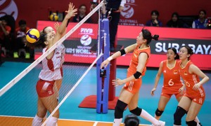 U21世锦赛-中国女排3-1波兰获第5 李涵宇17分揽得分王