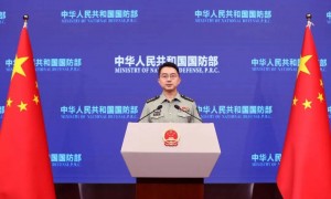 中国海警船与中国海军军舰发生冲撞？国防部回应